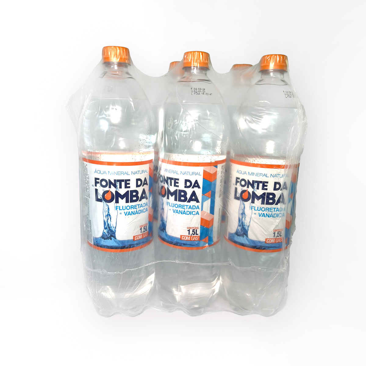 Água Mineral com Gás Fonte da Lomba 1,5L ... Água Mineral com Gás Fonte da Lomba 1,5L ...