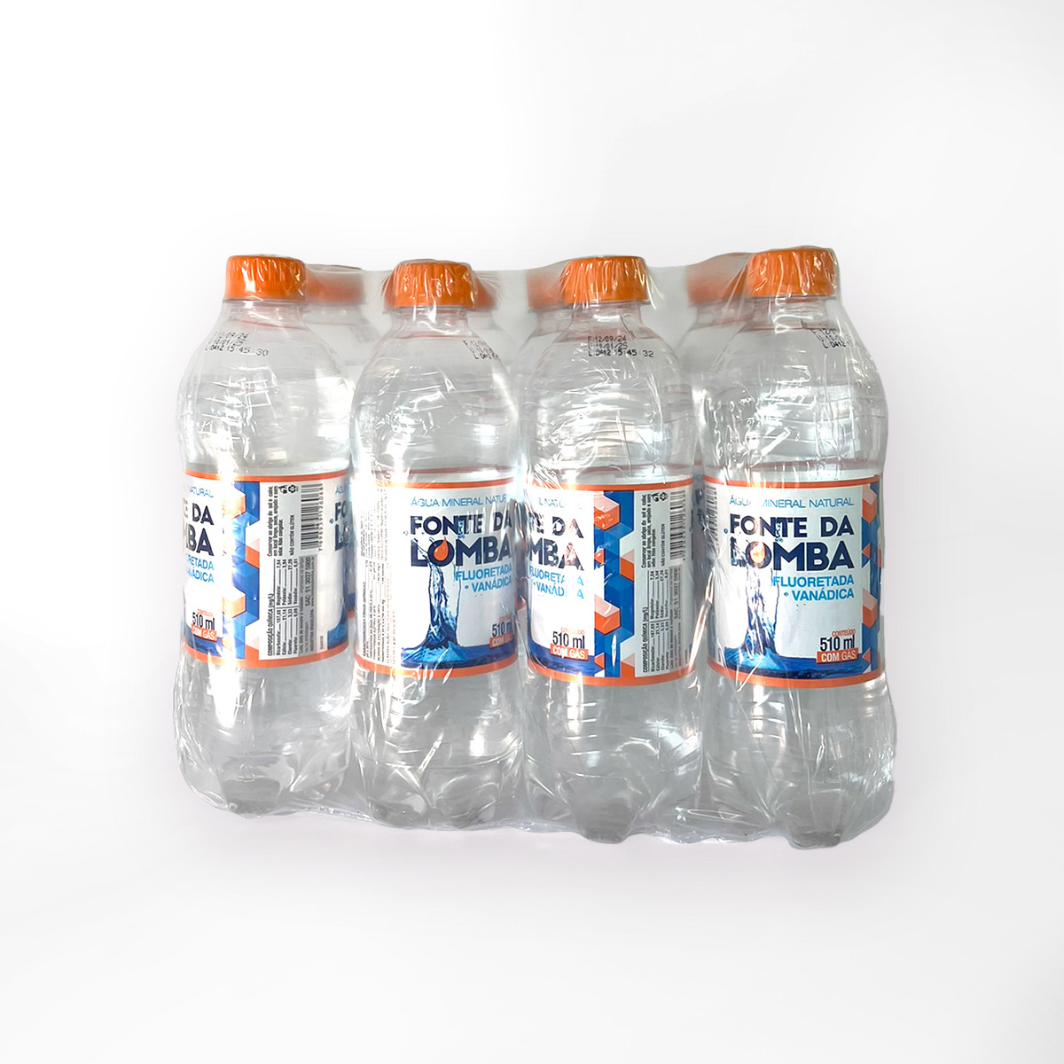 Água Mineral com Gás Fonte da Lomba 510ml... Água Mineral com Gás Fonte da Lomba 510ml...