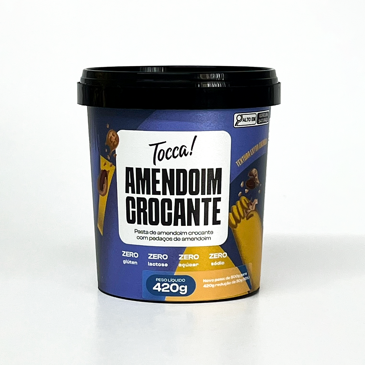 Pasta de Amendoim CROCANTE TOCCA - 420g Pasta de Amendoim CROCANTE TOCCA - 420g