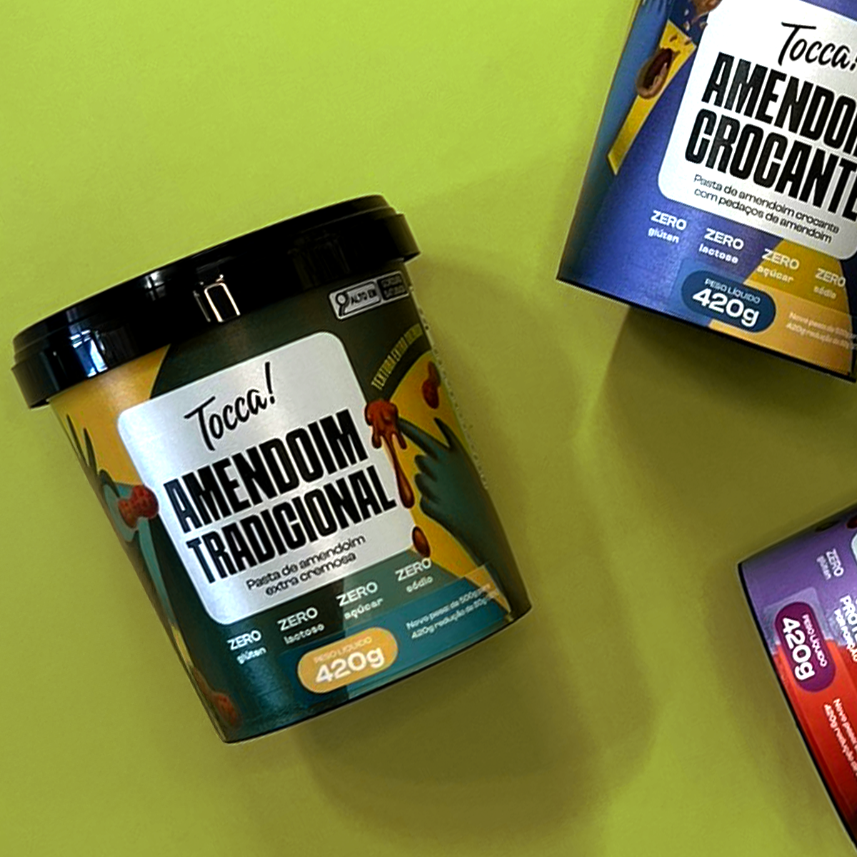 Pasta de Amendoim TRADICIONAL TOCCA - 420g Pasta de Amendoim TRADICIONAL TOCCA - 420g