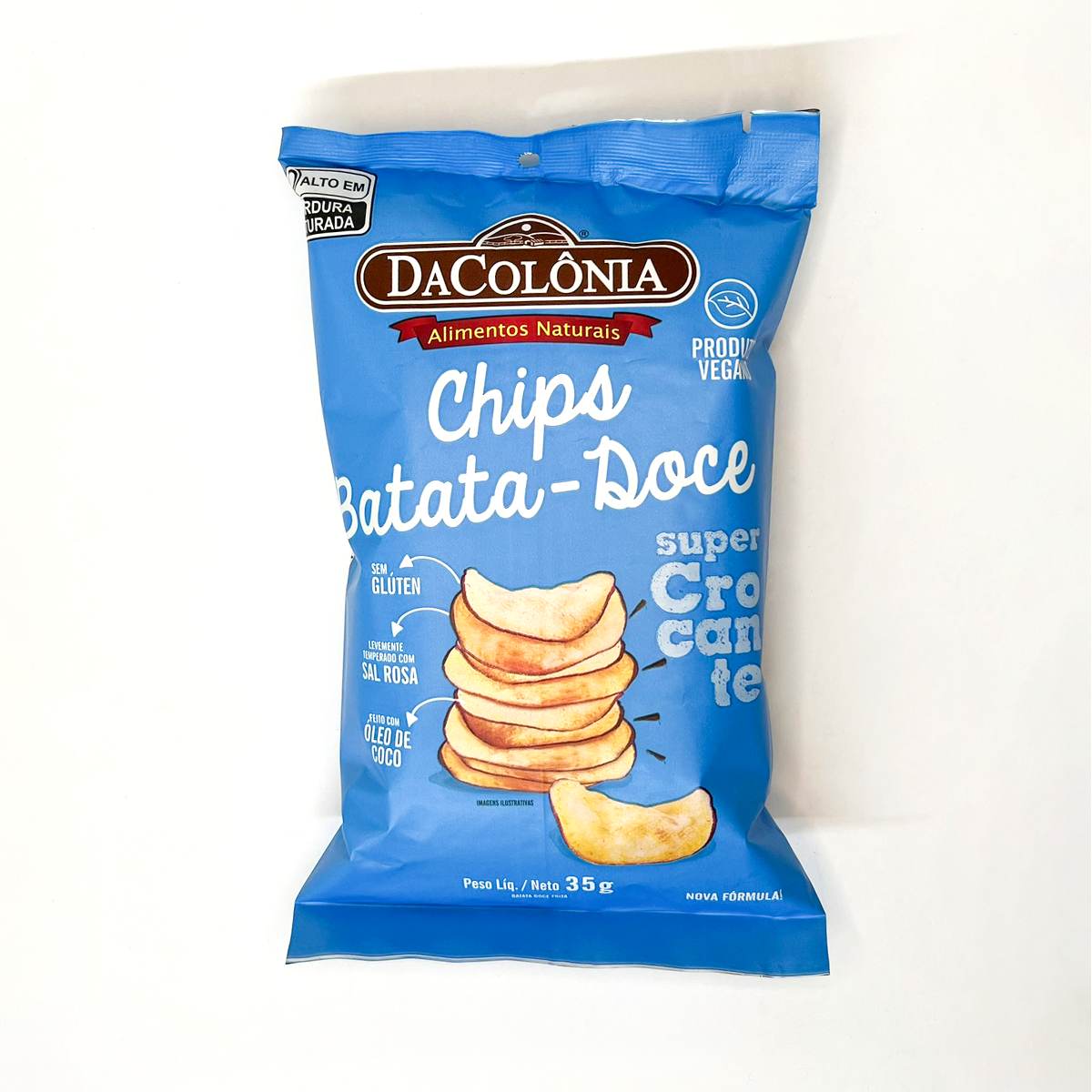 Chips de Batata Doce 35g DaColônia Chips de Batata Doce 35g DaColônia