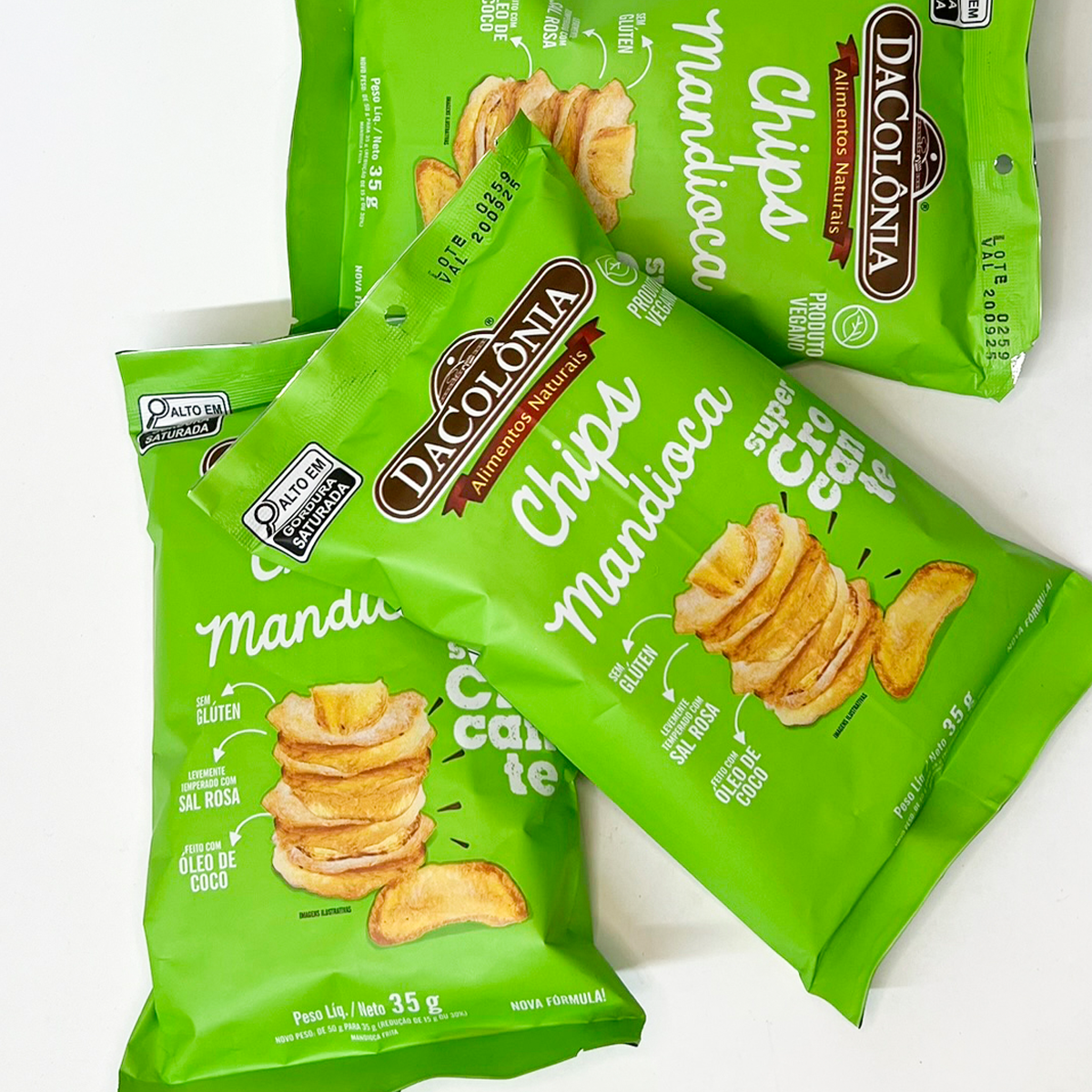 Chips de Mandioca 35g DaColônia Chips de Mandioca 35g DaColônia