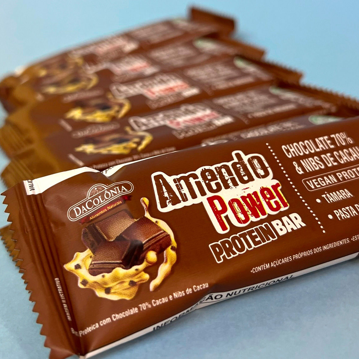 Barra Amendo Power Protein Bar Chocolate/... Barra Amendo Power Protein Bar Chocolate/...